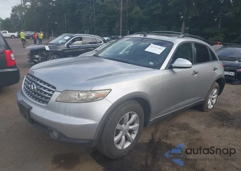 2004 Infiniti Fx35 из США, поврежденный, VIN JNRAS08W64X223745
